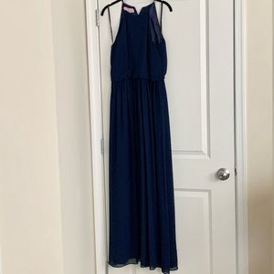 Bridesmaid/Maxi Dress, Navy, Size 4